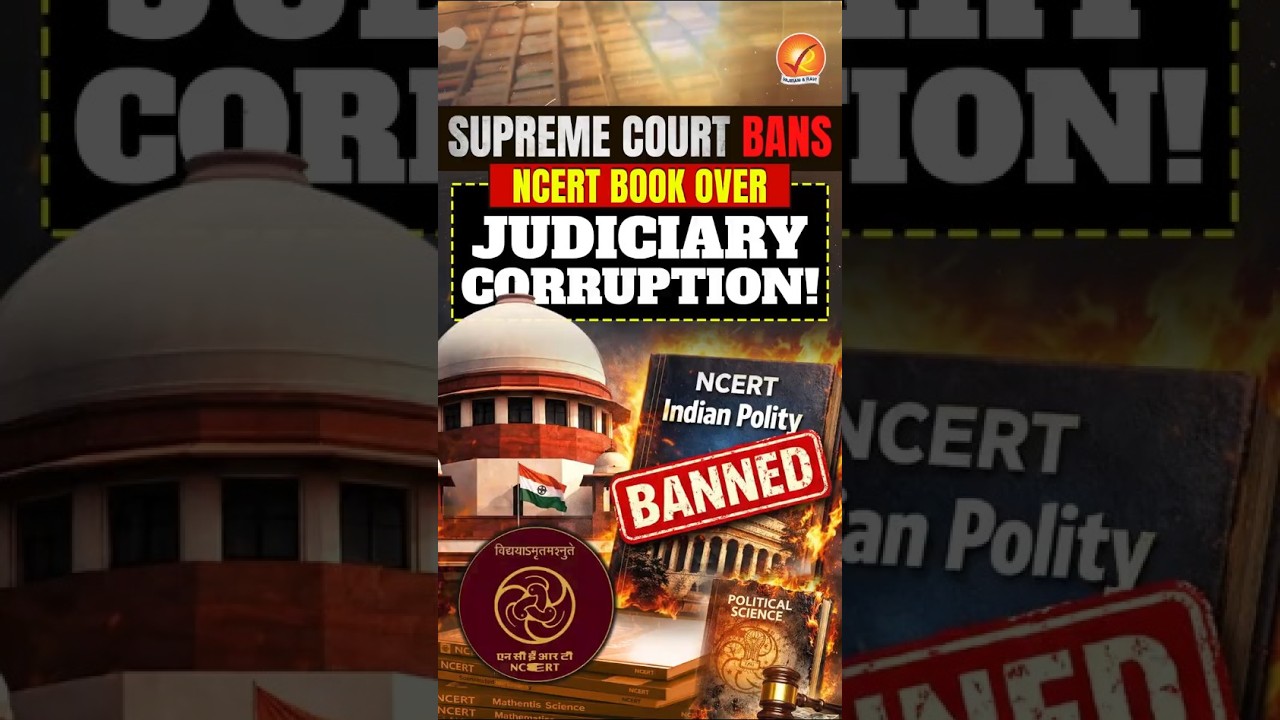 Supreme Court Bans NCERT Book Over Judiciary Corruption