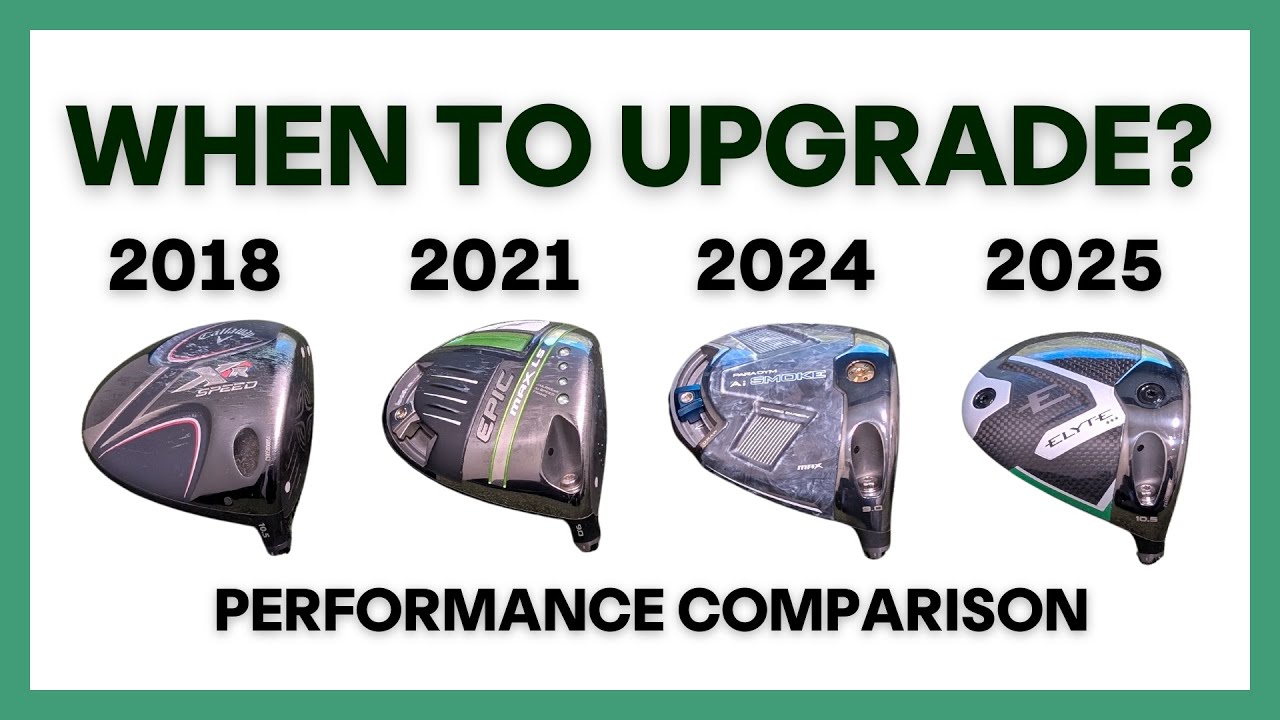 Old vs. New Golf Drivers &ndash; Is New REALLY Better?