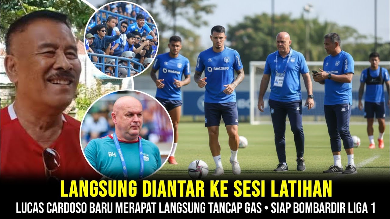 BARU MENDARAT LANGSUNG TANCAP GAS! LUCAS CARDOSO SIAP OBRAK-ABRIK LIGA1 & ACL2 • PERSIB MAKIN MEWAH