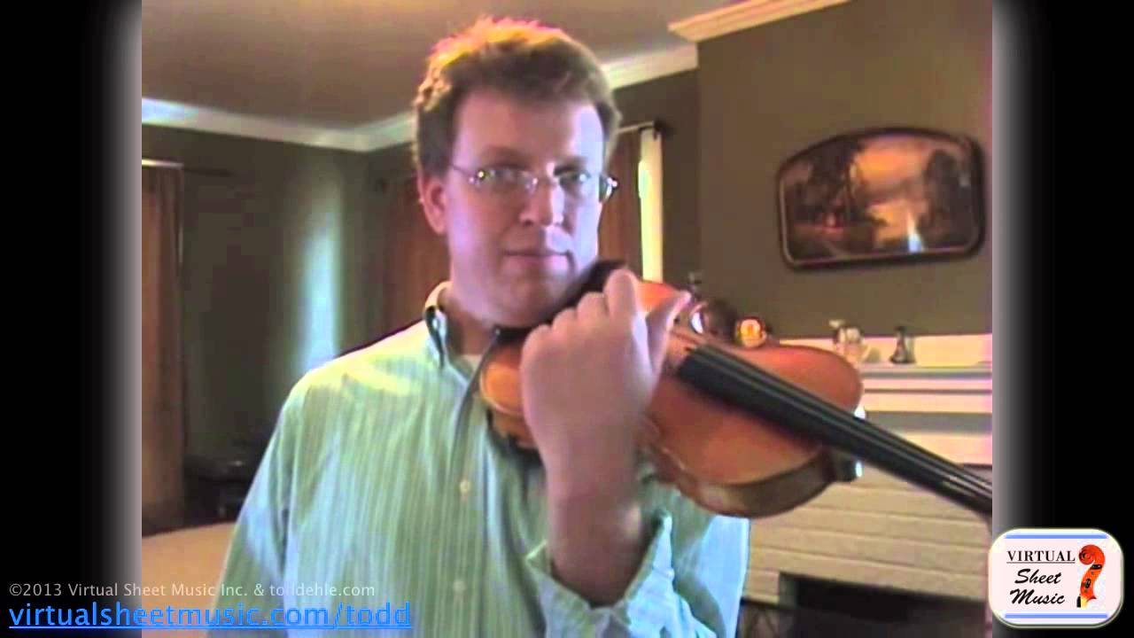 How to learn and play the glissando on the violin - Havanaise by Saint-Saens