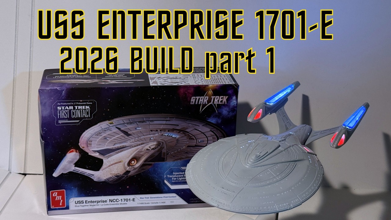 USS ENTERPRISE 1701-E 2026 Создание модели