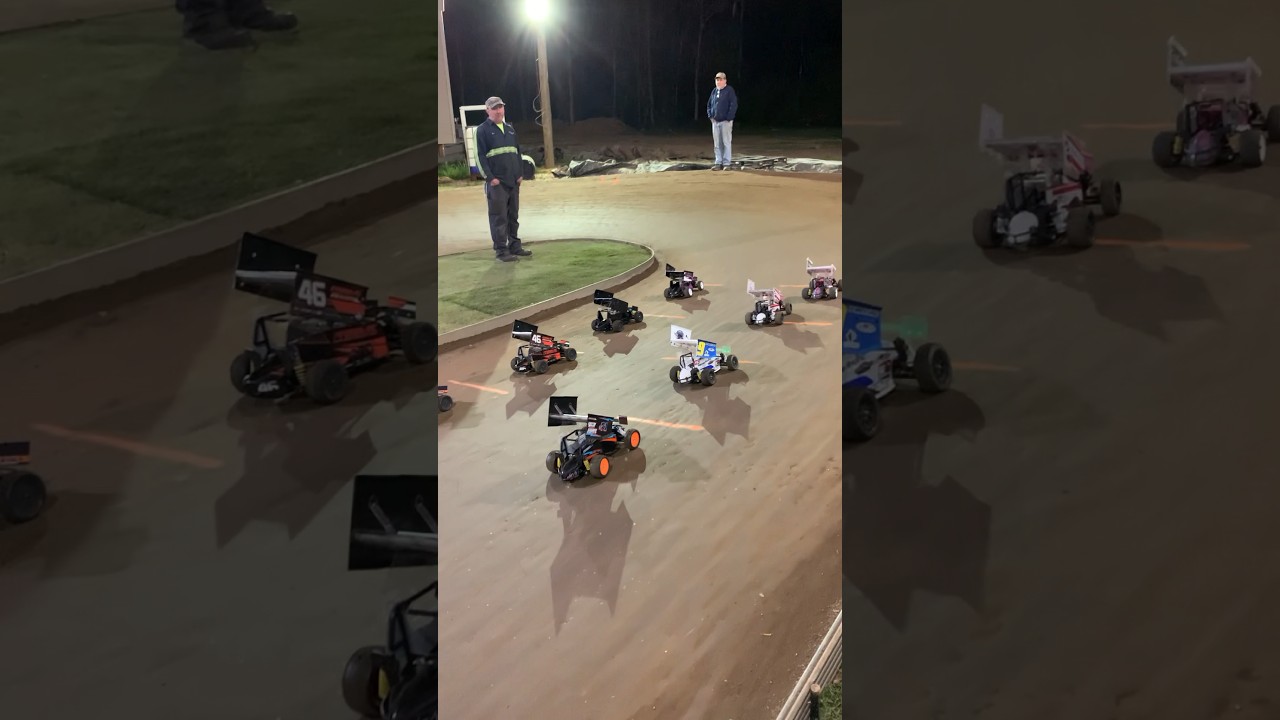 READY SET GO for some RC sprint car racing