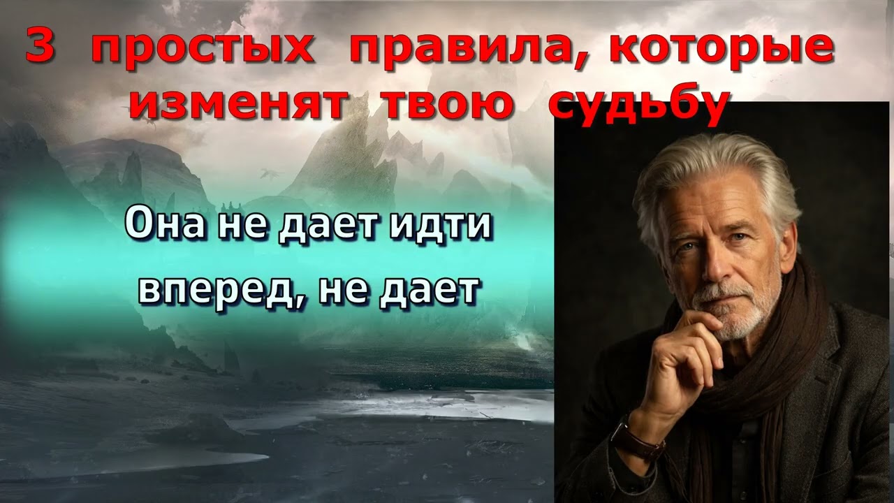 🔥 3 правила, которые навсегда изменят твою жизнь