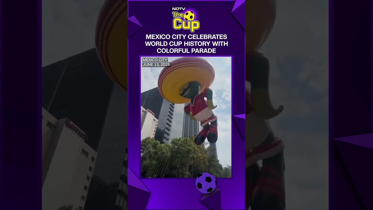 FIFA World Cup 2026 | Mexico City Celebrates World Cup Legacy With Spectacular Football Parade