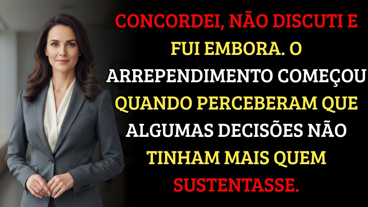 “Seguimos sem você”, disse a CEO. Minutos depois, eu nunca vi uma CEO tão arrependida