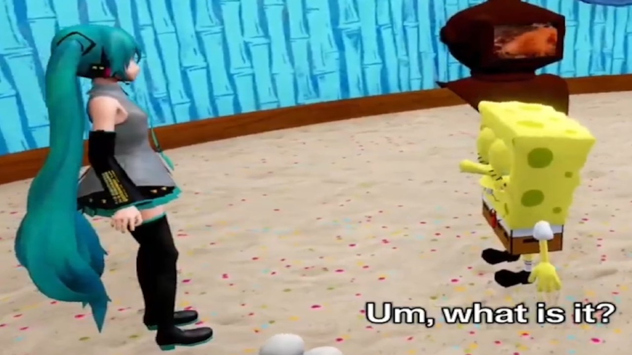 the average AI Sponge topic except Miku exists??
