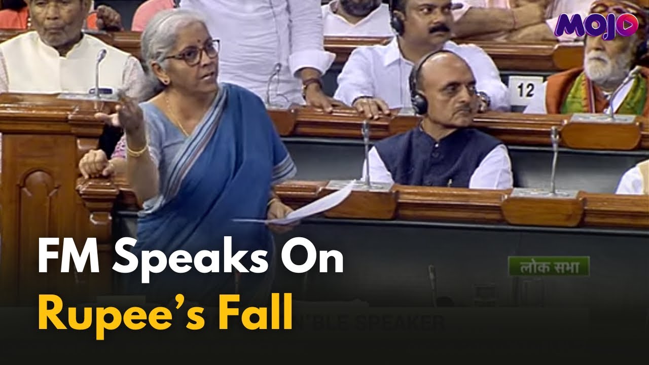 “Indian Rupee Has Not Collapsed, It Is Finding Its Own Course” | Nirmala Sitharaman | Parliament