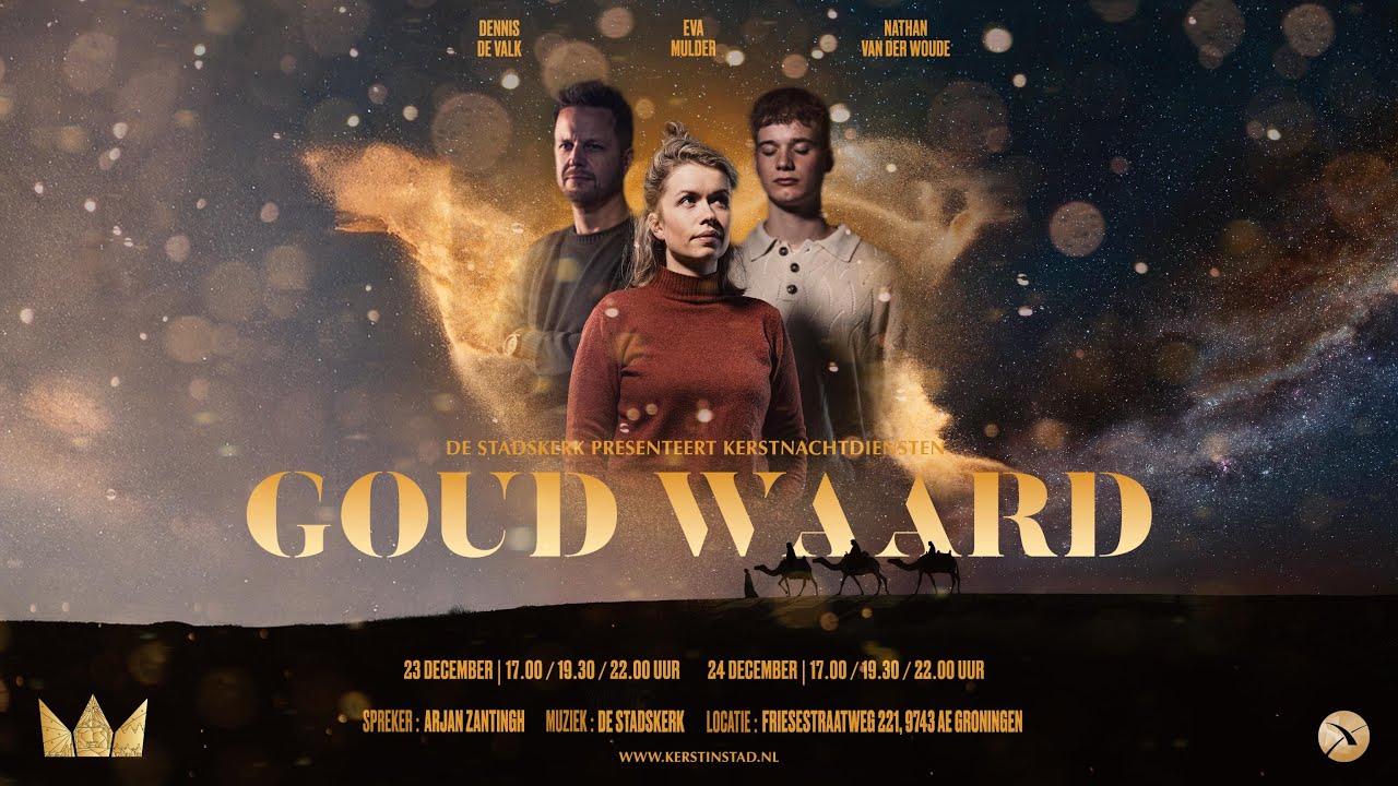 Kerstnachtdienst | De Stadskerk Live | Goud Waard | 24 DEC 2024