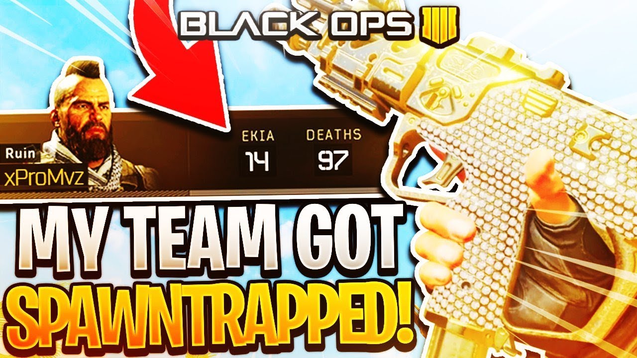 (BO4) I GOT SPAWN TRAPPED ON.. (BLACK OPS 4)