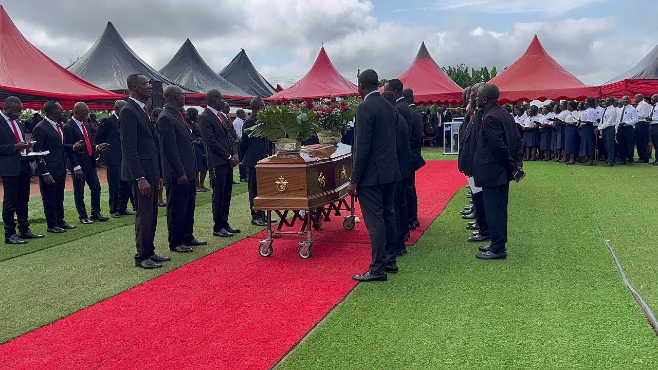 Recap from Mr. K O Afriyie (Composer of Nyame Akwan Dɔɔso)  burial Service