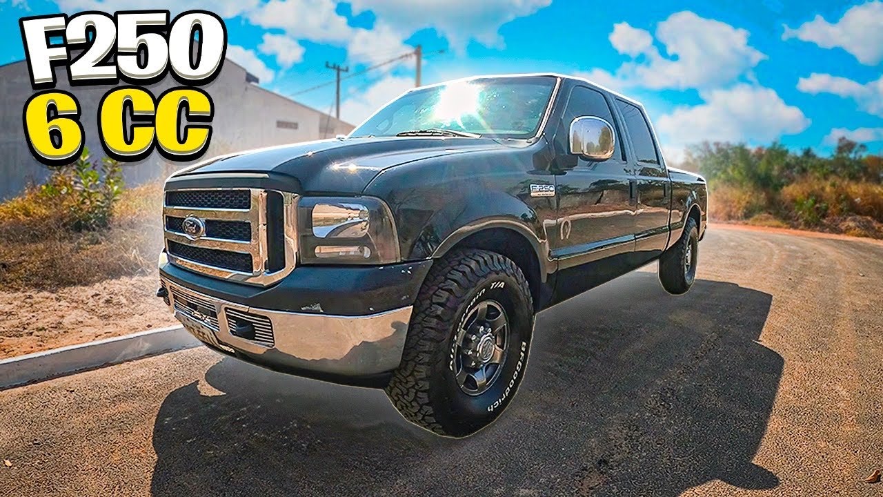 F250 ESSA É A MAIOR CAMINHONETE QUE JÁ DIRIGI !!