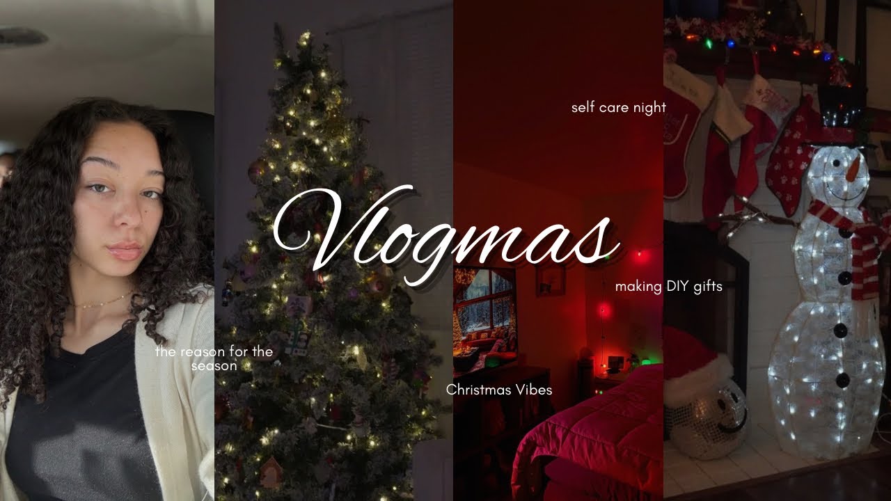 09 | Vlogmas | diy gifts, Jesus’s love, wrapping gifts, self care night 