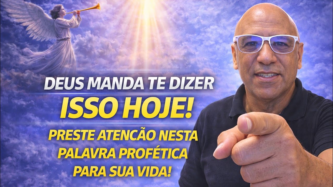 Deus manda te dizer isso hoje / palavra profética para sua vida Deixe um amém e se escreve no canal 