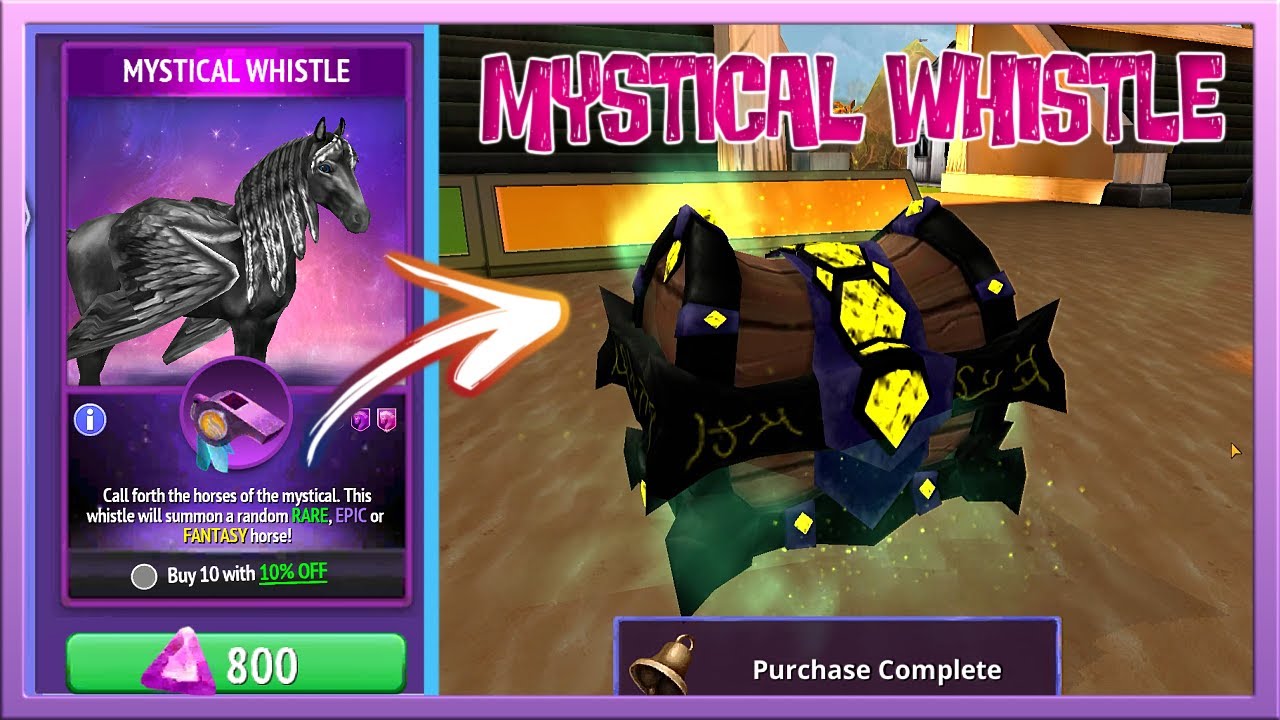Bekommen wir ein FANTASY PFERD 🦄 in der MYSTICAL WHISTLE?  Horse Riding Tales