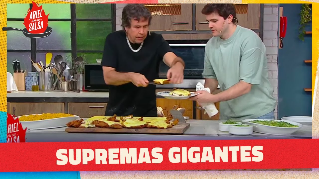 Sopa de Puerro y Papa - Suprema de Pollo a la Suiza - Torta de 80 golpes | ARIEL EN SU SALSA