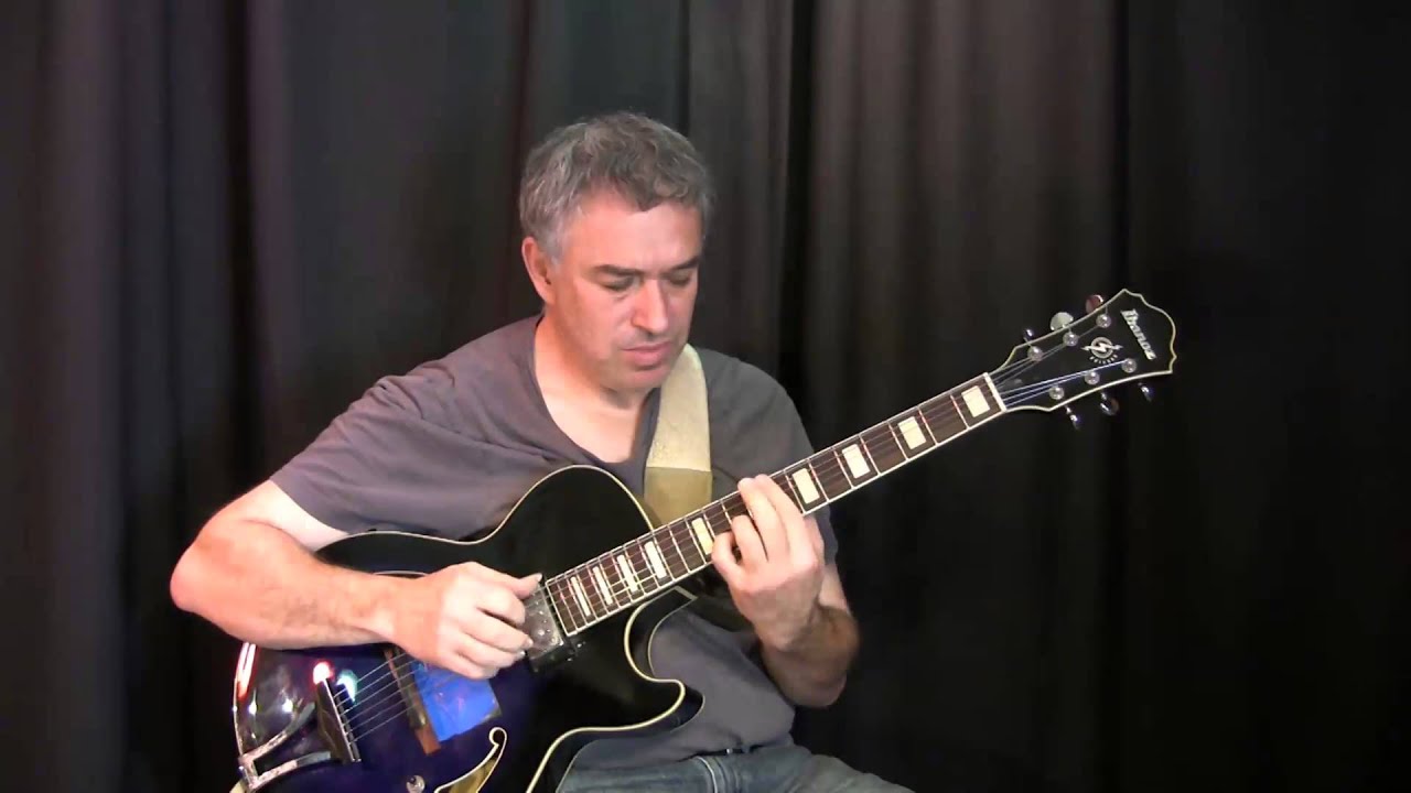 Boplicity, Miles Davis, solo jazz guitar