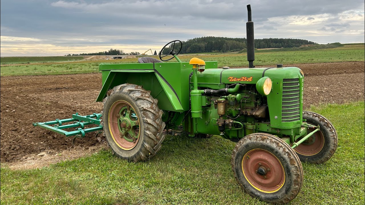 Kultivace mokré země - výzva pro Zetor 25A