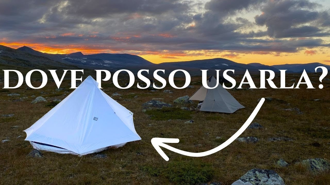 REGOLE per l’USO della TENDA su TREKKING e CAMMINI ⛺️