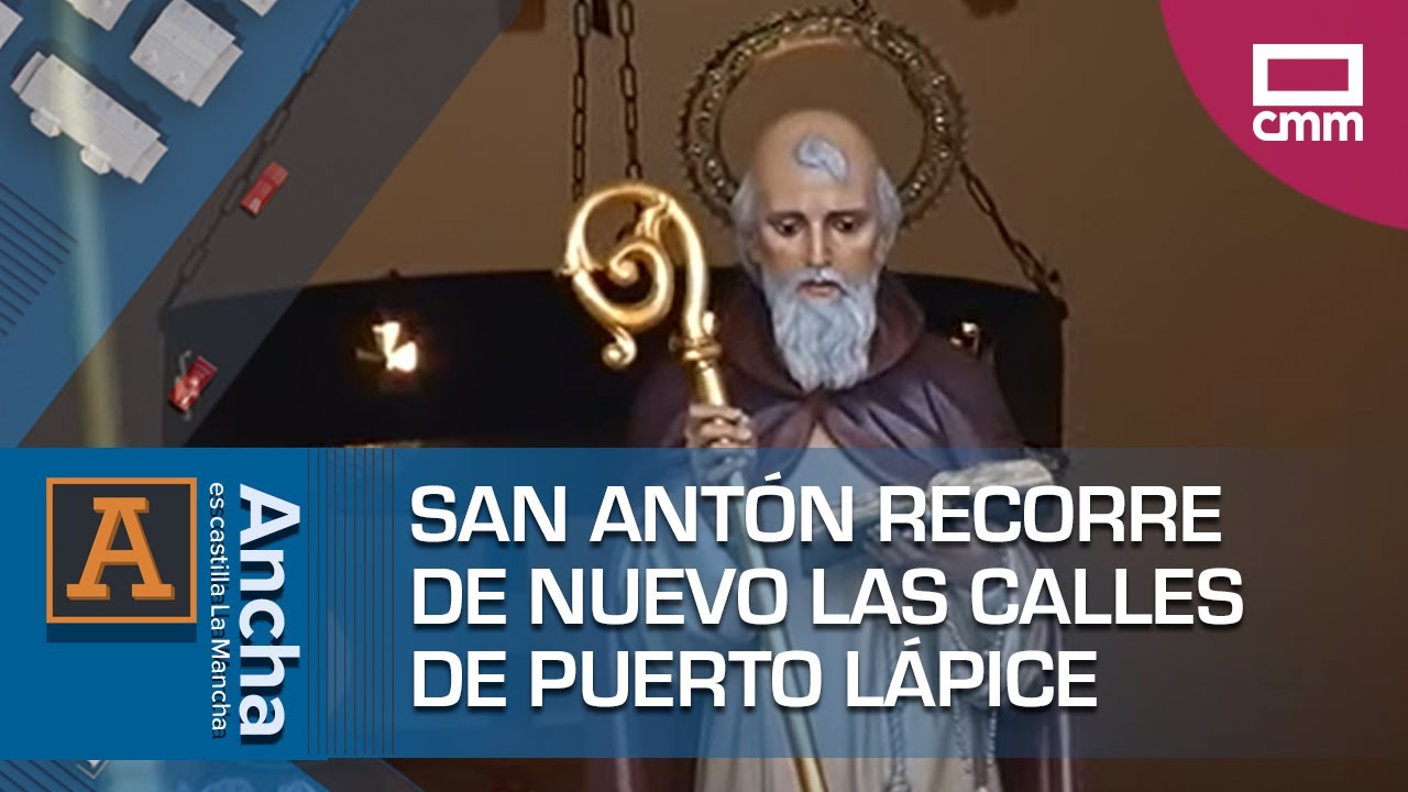 San Antón recorre de nuevo las calles de Puerto Lápice | Ancha es Castilla-La Mancha