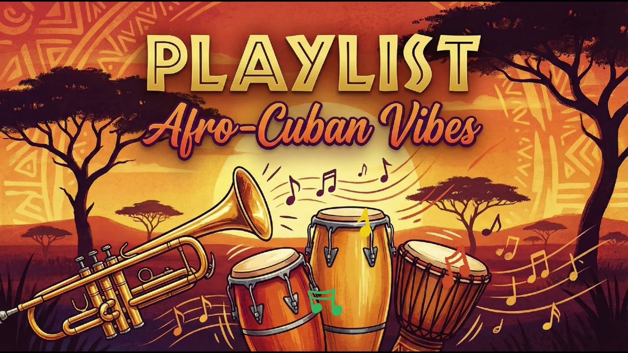 [playlist] 신나는 아프로 큐반 재즈 Savannah Groove: Upbeat Afro-Cuban Jazz 🎺 | Vibrant Instrumental