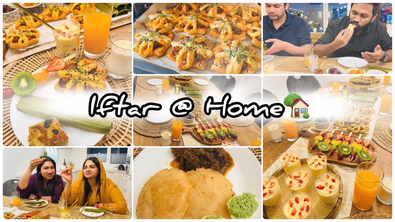 Iftar at home | Ramadan special menuideas | table setting | Nombuthura with friends