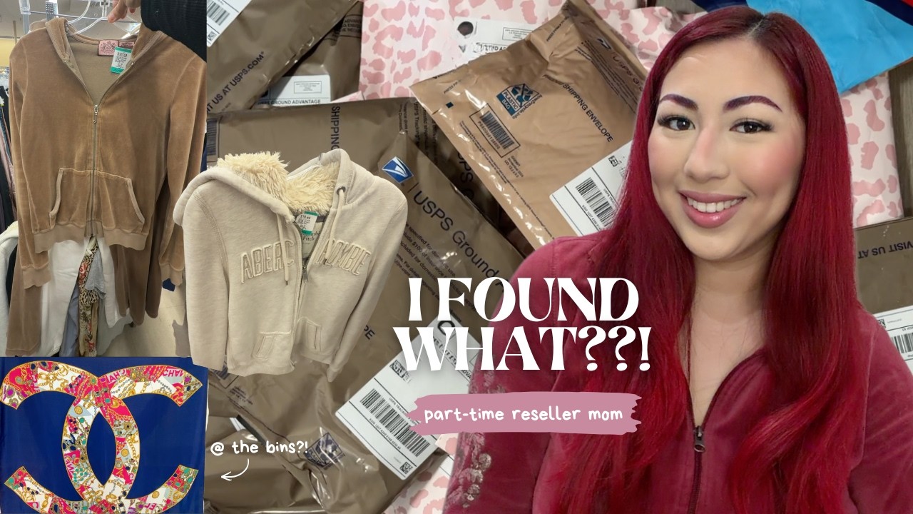 I packed 40+ orders this week as a SAHM | my new reselling income stream