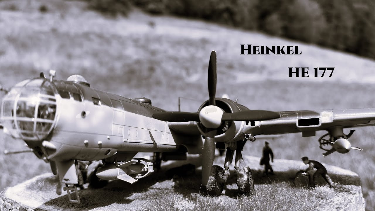 REVELL Heinkel HE177 1/72 VIDEO BUILD