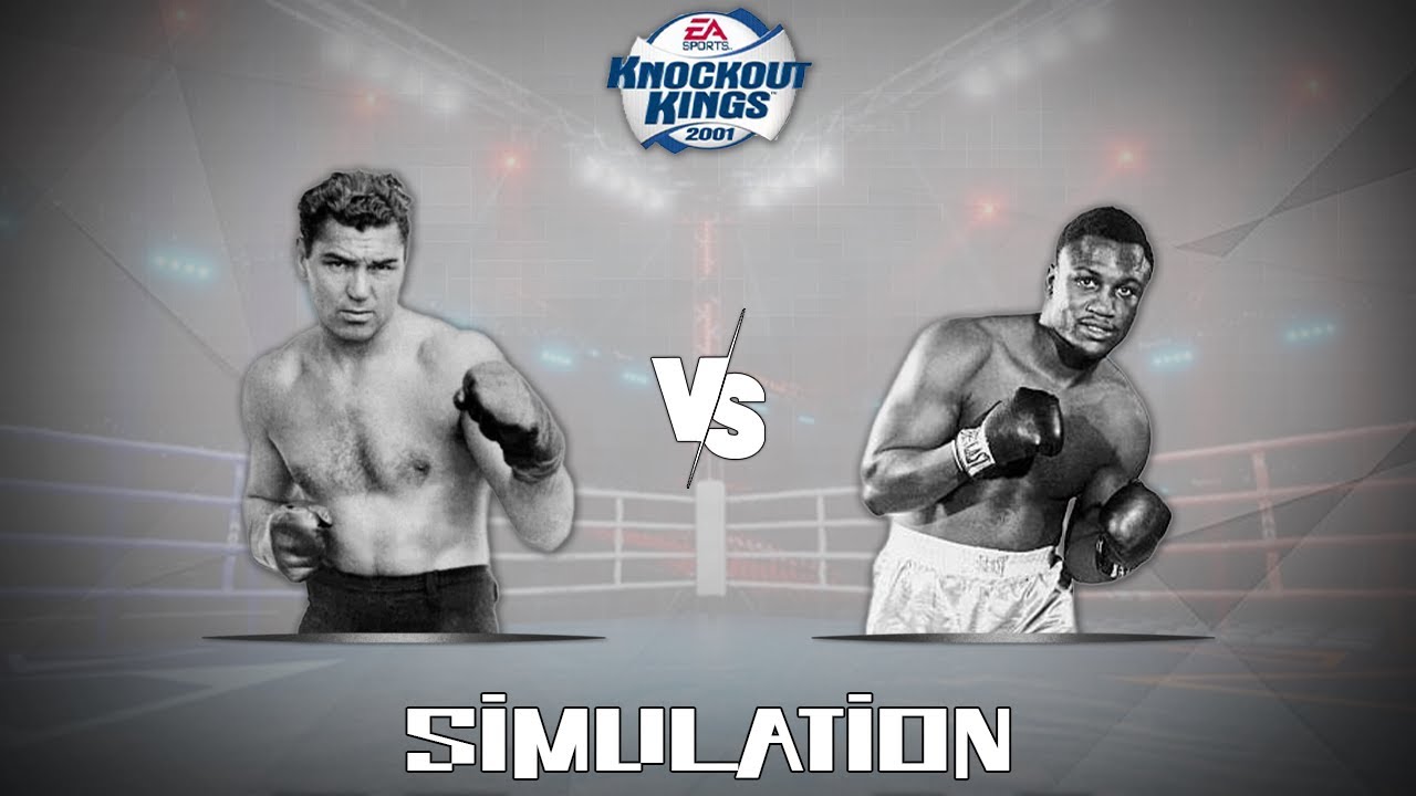 Knockout Kings 2001 (2000) - Джек Демпси против Джо Фрейзера [Симуляция боя]