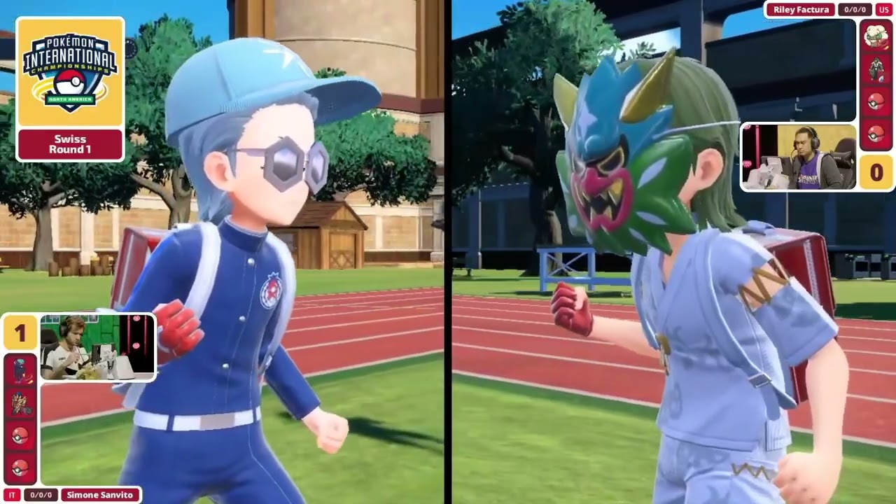 Simone Sanvito VS Riley Factura | VGC Day 1 | 2025 Pok&eacute;mon North America International Championsh