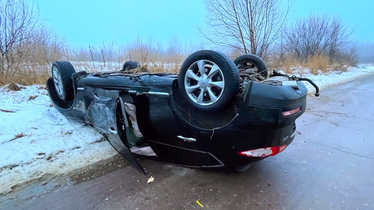 ЛЕНА ПЕРЕВЕРНУЛАСЬ НА МАШИНЕ 😨 ЧТО СЛУЧИЛОСЬ - ПОДРОБНОСТИ УЖАСНОЙ АВАРИИ 😓