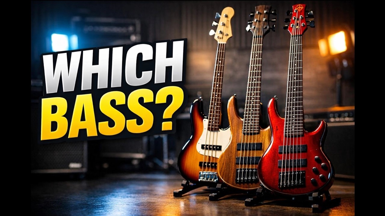 Different Types of Bass Guitar