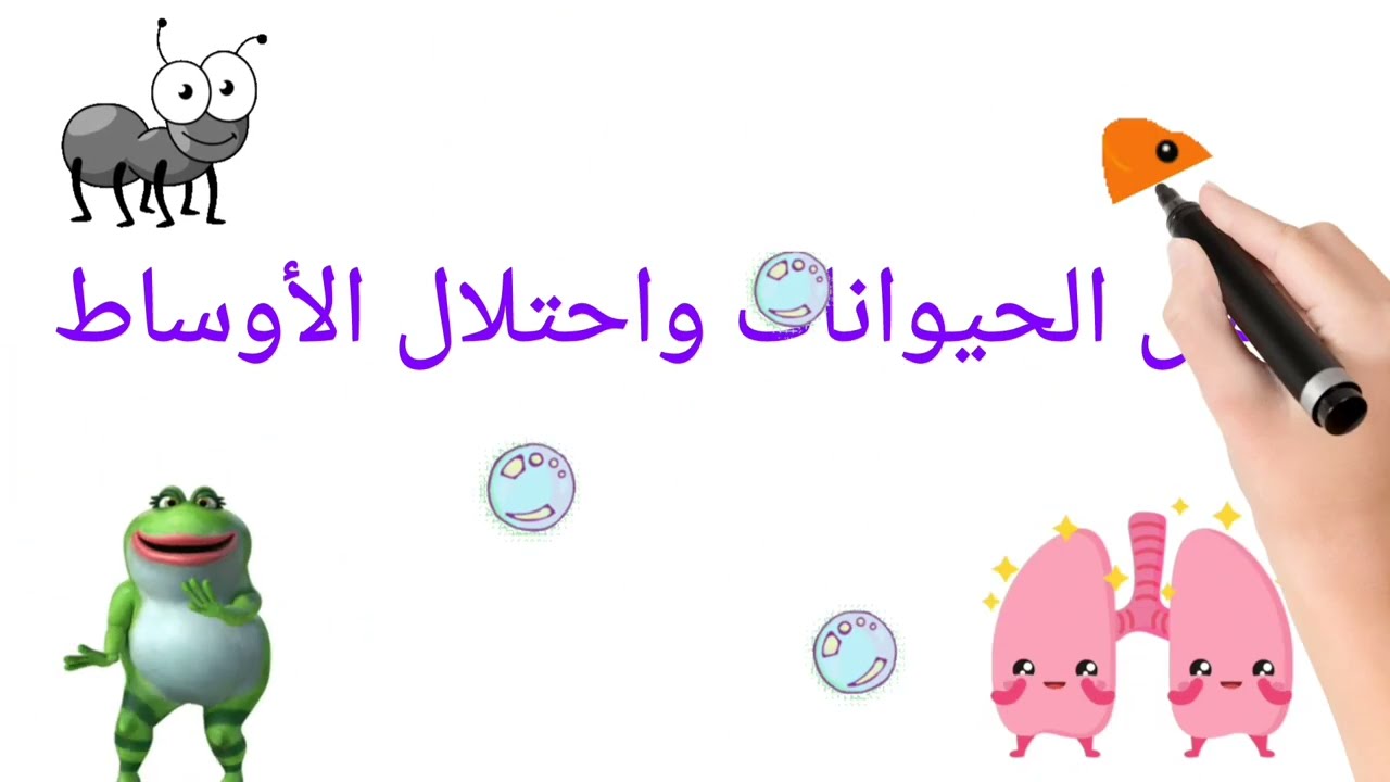 تنفس الحيوانات واحتلال الأوساط سنة ثانية متوسط علوم طبيعية