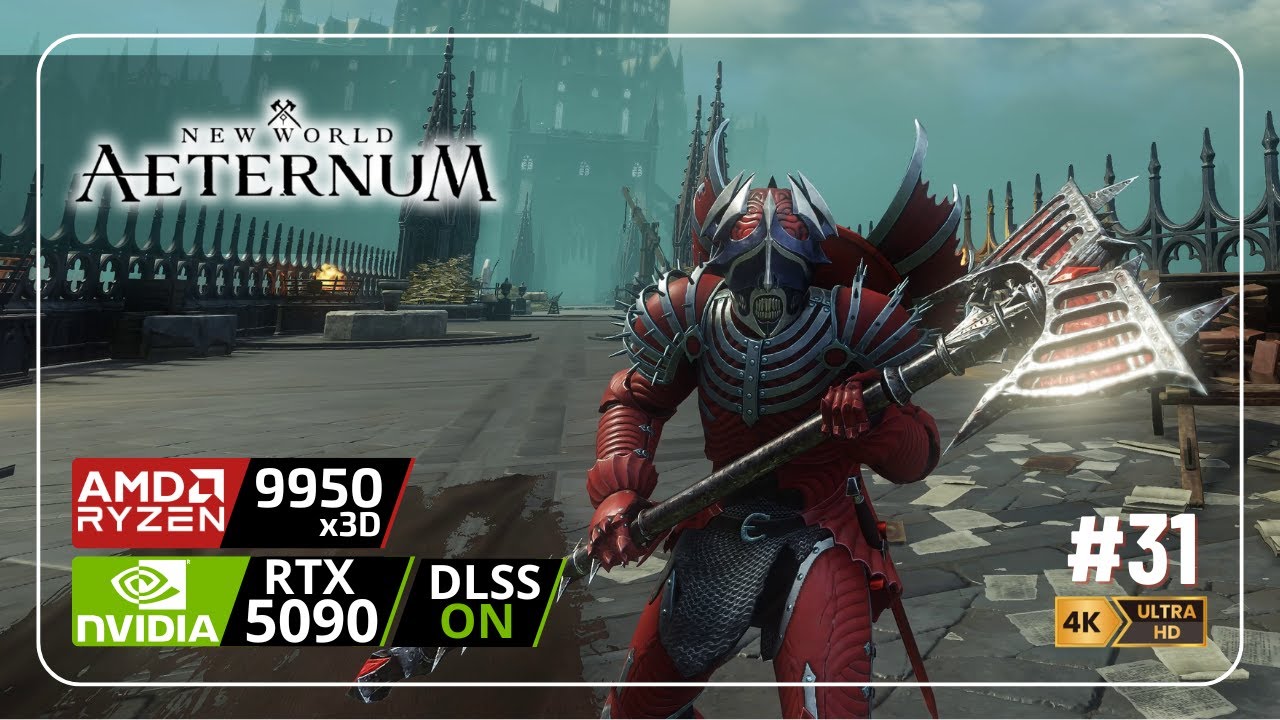 New World AeternuM: Ep31 - Max Graphics in 4k | RTX 5090 + R9 9950x3D | No Commentary