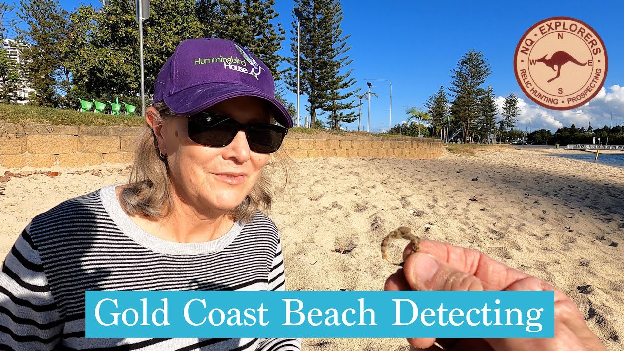 Beach Detecting the Gold Coast - Garrett Apex.