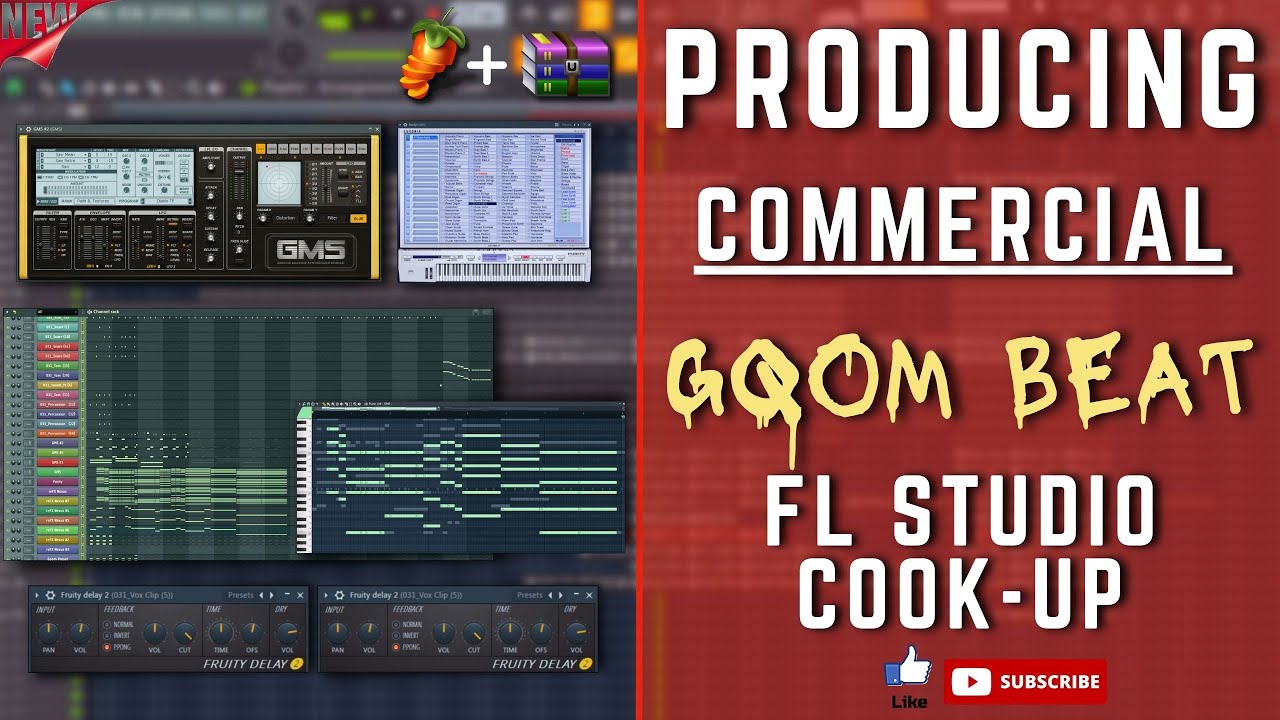 Commercial Gqom Beat Cook-Up || Producing Gqom From Scratch + FREE FLP