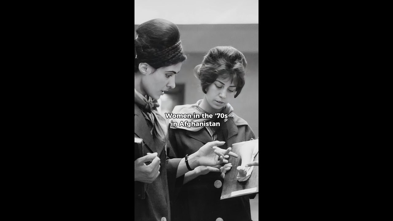 1970 Afghan women vs. 2024 Afghan women