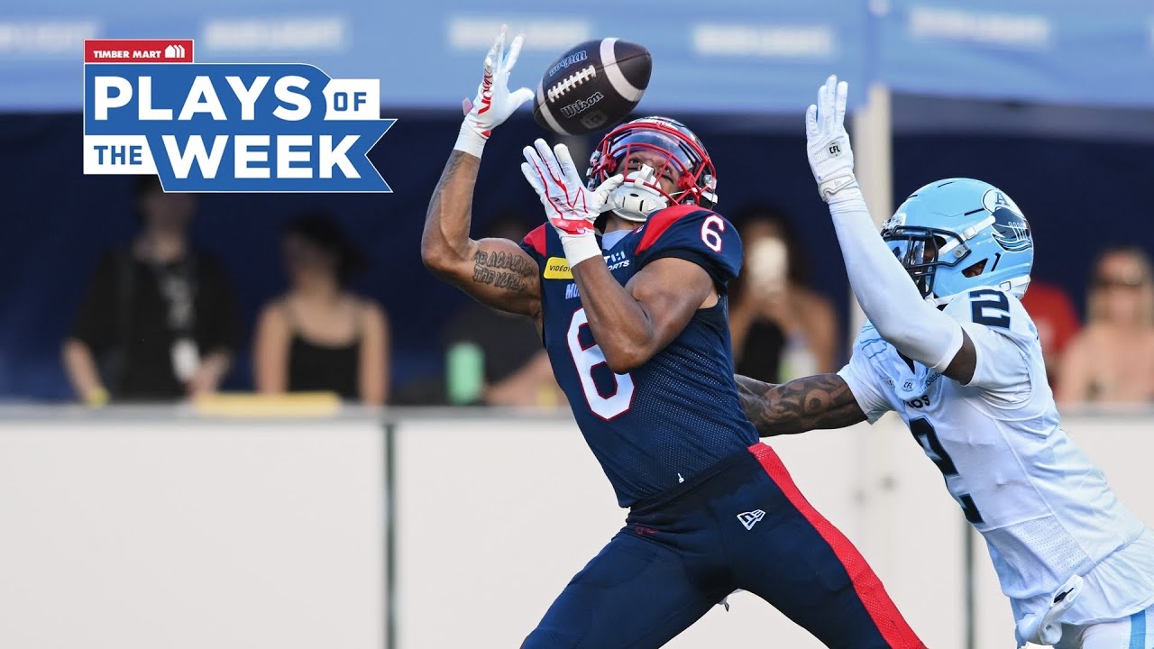 CFL Plays of the Week - Week 2, 2026