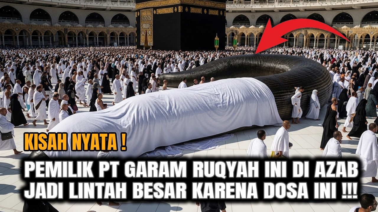 Azab Menimpa Seorang Pemilik Garam Ruqyah Saat Didepan Ka'bah Karena Dosa Ini!