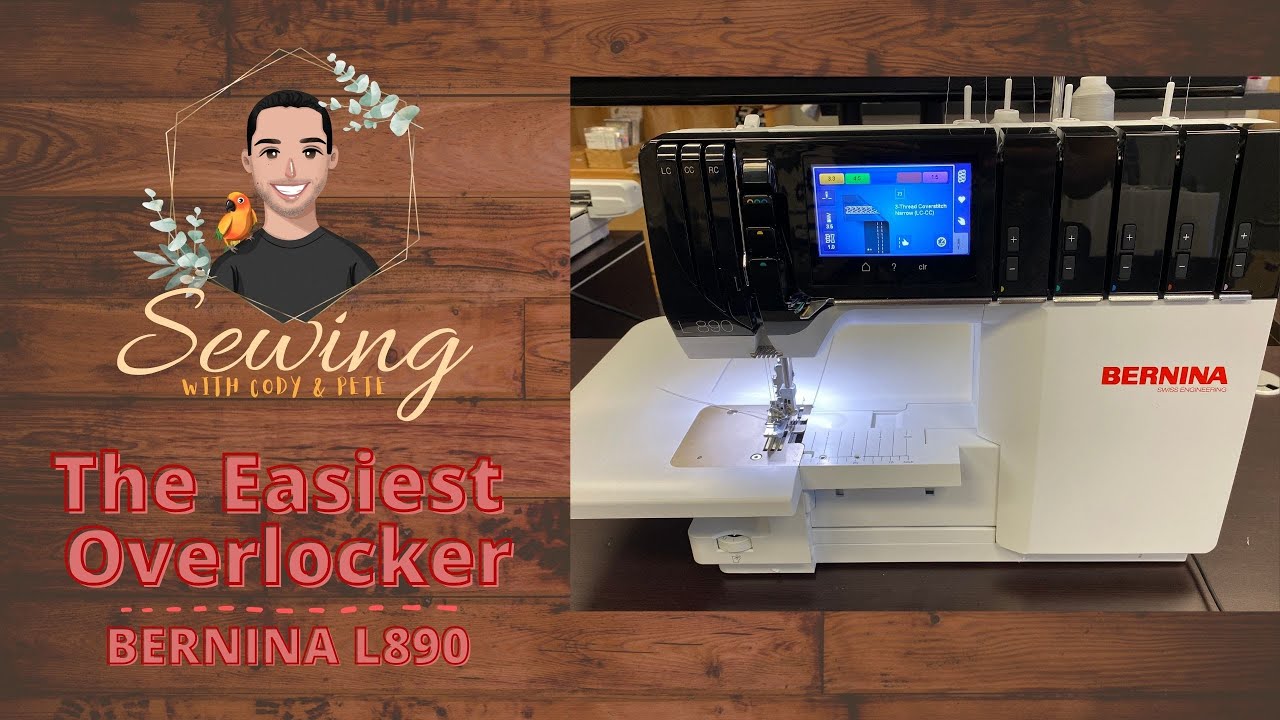 Самый простой оверлок/оверлок Bernina L890