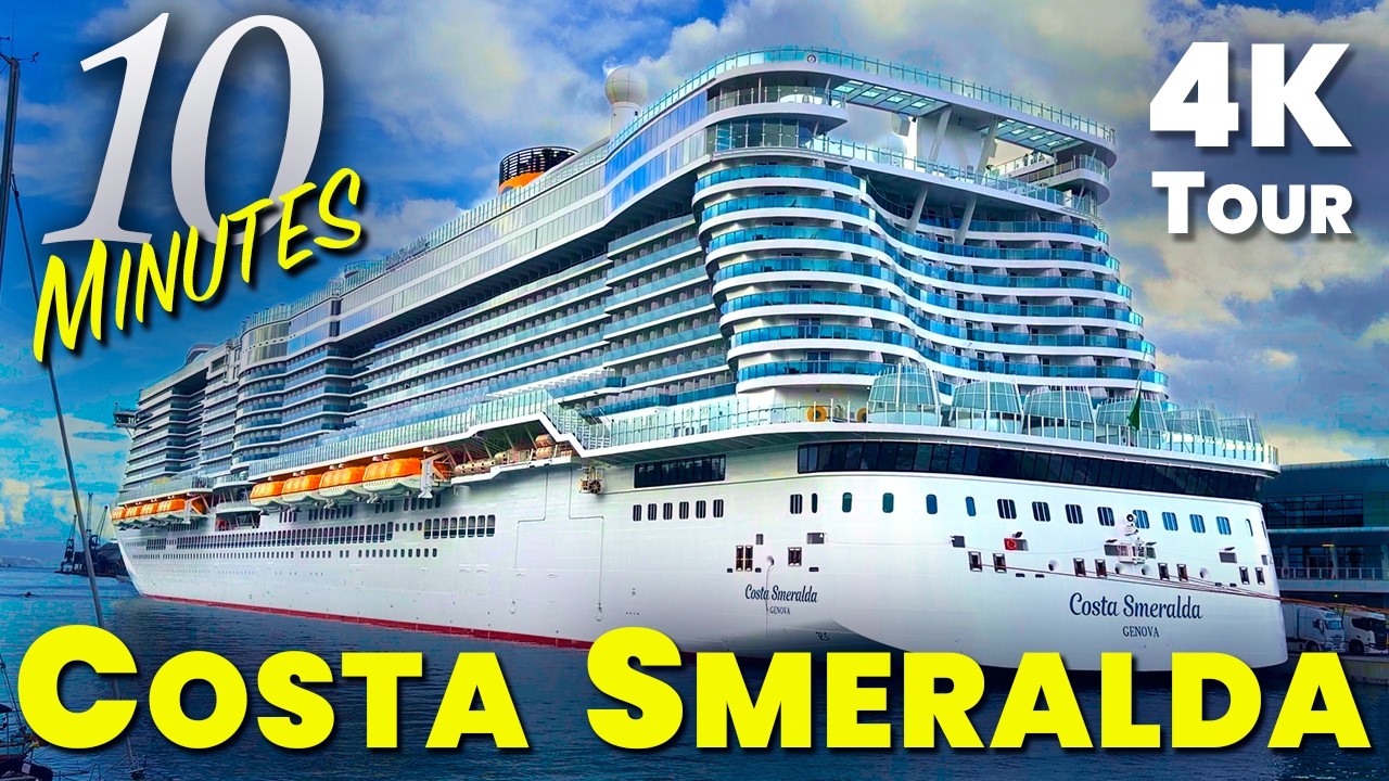 COSTA SMERALDA &ndash; Pełna wycieczka statkiem w 5 minut (4K) 2026 &ndash; Costa Cruises