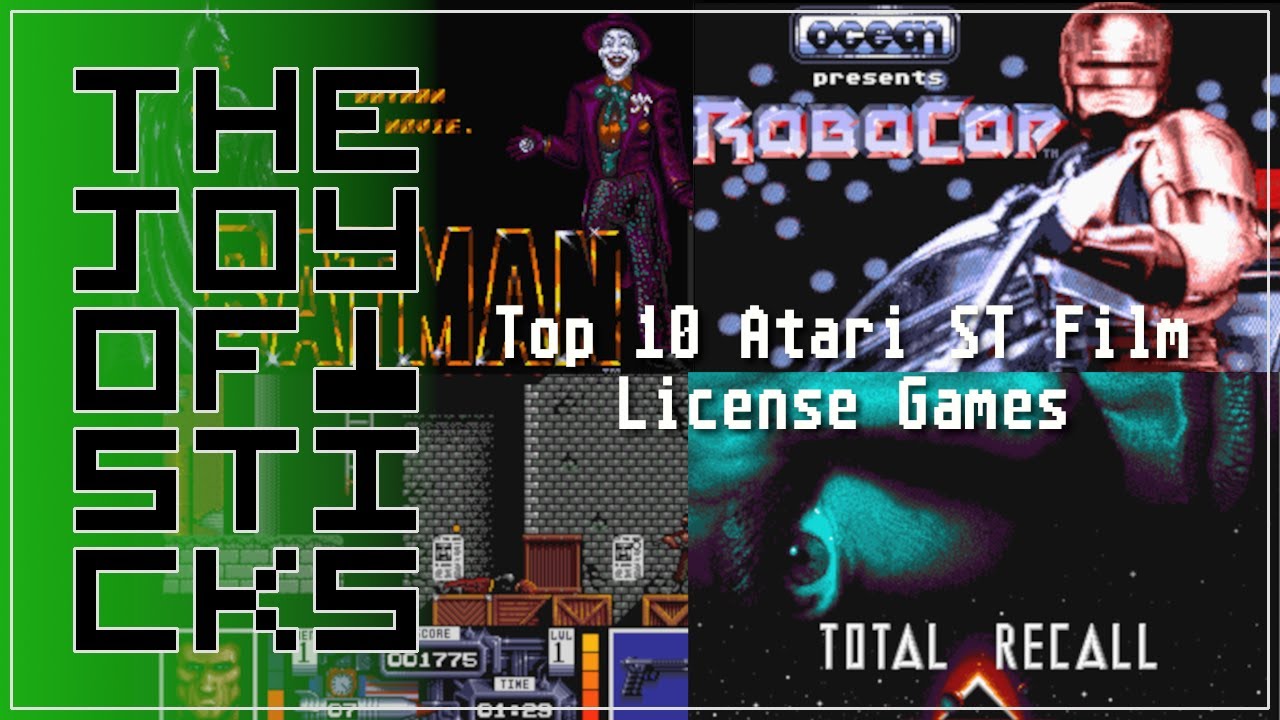 Top Ten Atari ST Film License Games