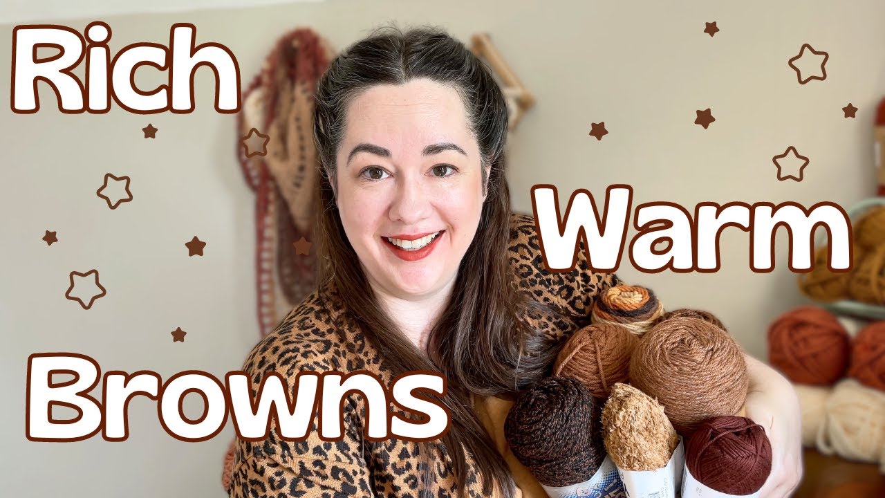 One DOZEN of the most beautiful brown yarns available!