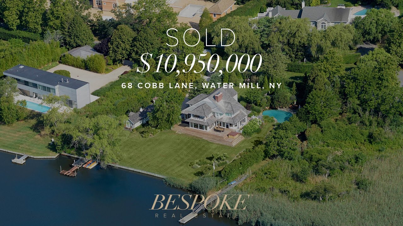Exceptional $10,950,000 Mecox Bay Waterfront Estate