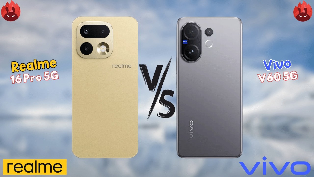 Realme 16 Pro Vs Vivo V60