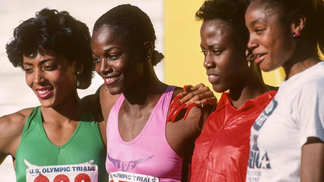 Walerie Brisco-Hooks vs Frorence Griffith-Joyner  (200m US.Trials 1984)