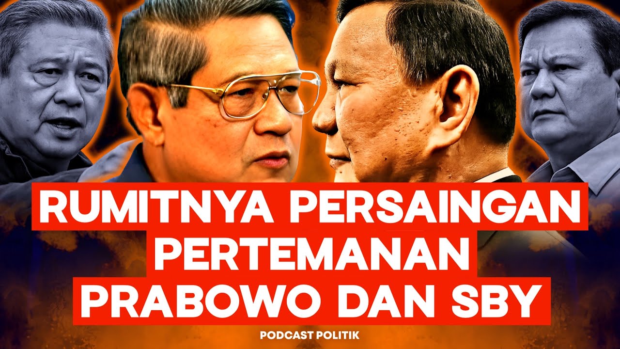 Rumitnya Persaingan Pertemanan Prabowo & SBY Yang Tak Pernah Mudah