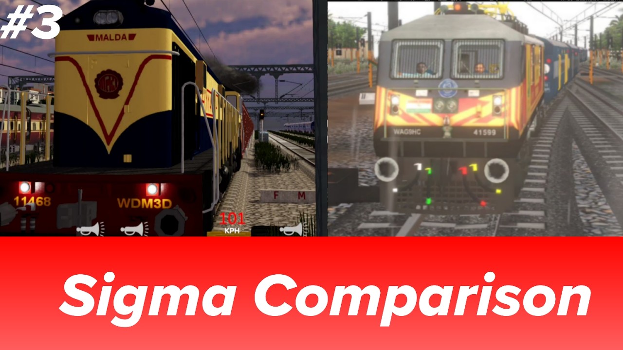 Railway GameZ - | Sigma Comparison | RSI vs IRTS | ep.3