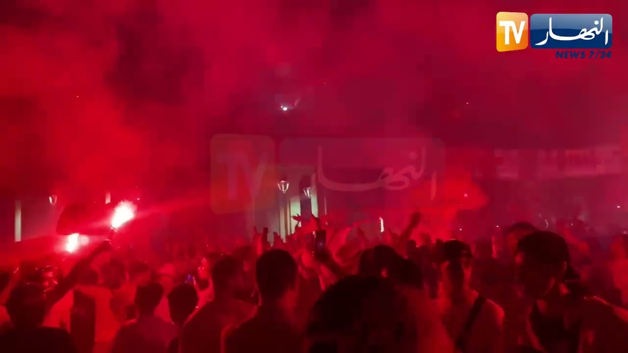 أنصار شباب بلوزداد يصنعون أجواء رائعة بالعاصمة