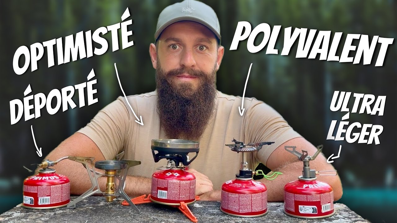 Les 4 Meilleurs Réchauds Gaz à avoir en Randonnée, Trek , Voyage et Bivouac.