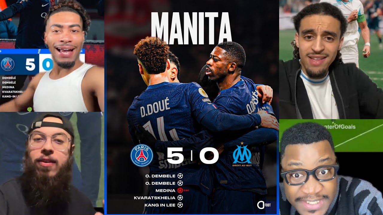 🚨 𝗜𝗡𝗖𝗥𝗢𝗬𝗔𝗕𝗟𝗘 ! 𝗟𝗘 𝗣𝗦𝗚 𝗛𝗨𝗠𝗜𝗟𝗜𝗘 𝟱-𝟬 et reprend la 𝗣𝗥𝗘𝗠𝗜𝗘̀𝗥𝗘 𝗣𝗟𝗔𝗖𝗘 de la Ligue 1 !